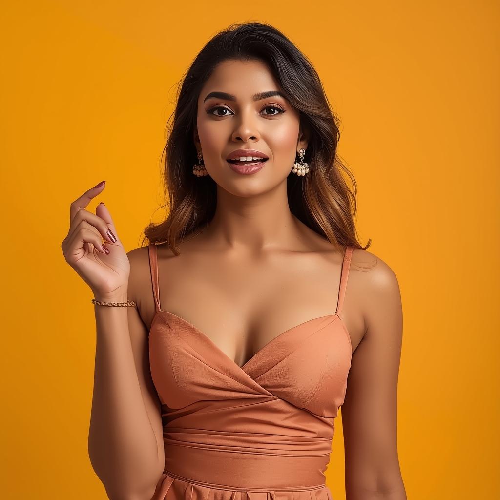 Playful Charm in Golden Glow | Influencer Ai Prompt