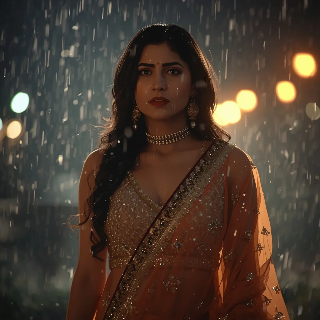 Ultimate Indian Festive Rain Cinematic Frame | Trending Gemini Prompt 2026
